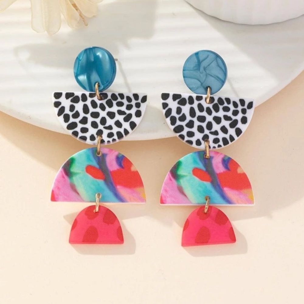 NEW Abstract earrings